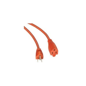 Image for Southwire® 100 Ft 3-Prong 10 Amp 16-Gauge Outdoor Power Extension Cord (Orange) from HD Supply