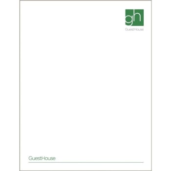 Guest House Memo Pad Case Of 1000