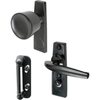 Image for Tulip Knob Latch, 1-3/4in Mting Holes, Black from HD Supply