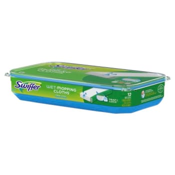 Swiffer Sweeper 10 in Wet Cloth Refills (12-Case) (White)