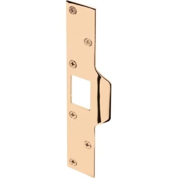 Image for Defender Sec Maximum Sec Latch Srk, 1-1/4in X 7-7/8in, Stl, Brass from HD Supply