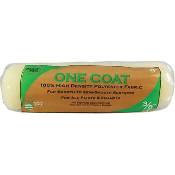 Image for Merit Pro 00100 9" One Coat 3/8" Nap Roller Cover, Case Of 12 from HD Supply