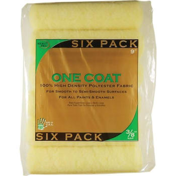 Image for Merit Pro 00105 9" One Coat 3/8" Nap Roller Cover, Case Of 72 from HD Supply