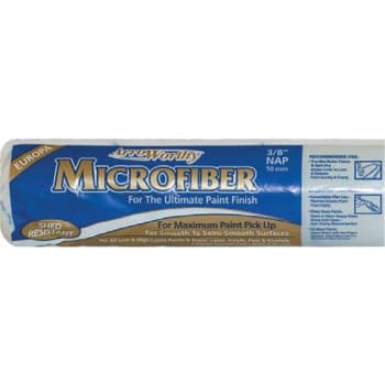Image for Arroworthy 9MFR3 9" Microfiber 3/8" Nap Roller Cover, Case Of 25 from HD Supply