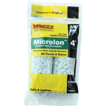 Image for Whizz 73011 4" Microlon 3/8" Nap Mini Roller Cover, Case Of 20 from HD Supply
