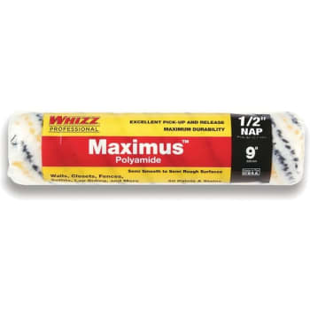 Image for Whizz 53913 9" Maximus 1/2" Nap Cage Frame Roller Cover, Case Of 10 from HD Supply
