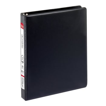 Image for Office Depot® Black 1" Round Ring Non-Stick Binder from HD Supply