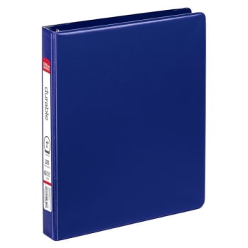 Image for Office Depot® Blue 1" Round Ring Non-Stick Binder from HD Supply