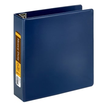 Image for Office Depot® Navy Heavy-Duty 3" D-Ring Binder from HD Supply