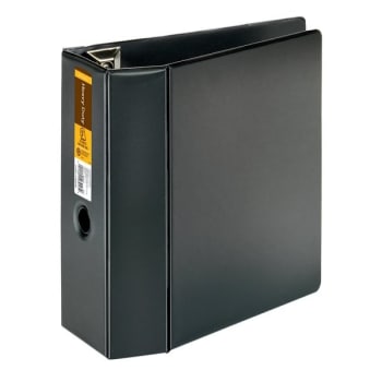 Image for Office Depot® Black Heavy-Duty 5" D-Ring Binder from HD Supply