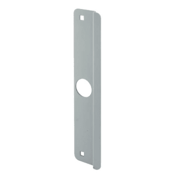 Image for Defender Sec Latch Shield, 2-5/8inx12in, Gray from HD Supply