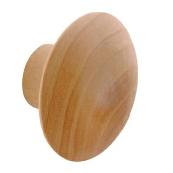 Image for Bi-Fold Dr Pull Knob W/ Screw, Wood from HD Supply
