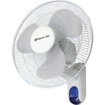 Image for Ultra Hardware® 16 Wall Fan With Remote In White from HD Supply