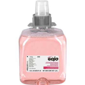 Gojo FMX-12 1,250 mL Luxury Foam Handwash, Cranberry Scent Foam Soap Refill Case Of 4