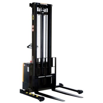 Image for Vestil Adjust Powered Lift Stacker 150 Inches Raised from HD Supply