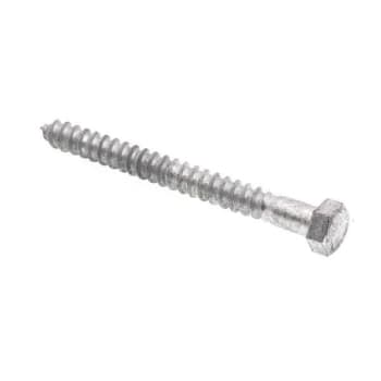 Image for Hex Lag Screws, 3/8in X 4in, A307 Galv Steel, Package Of 25 from HD Supply