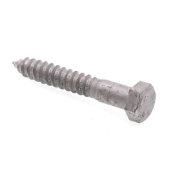 Image for Hex Lag Screws, 5/8in X 4in, A307 Galv Steel, Package Of 25 from HD Supply