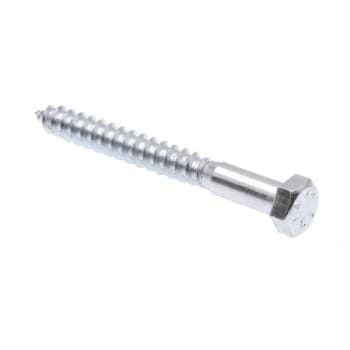 Image for Hex Lag Screws, 3/8in X 3-1/2in, A307 Zc Steel, Package Of 50 from HD Supply