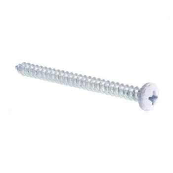 Image for Sheet Metal Screws, #8 X 2in, Zc Steel W/ White Hd, Package Of 25 from HD Supply
