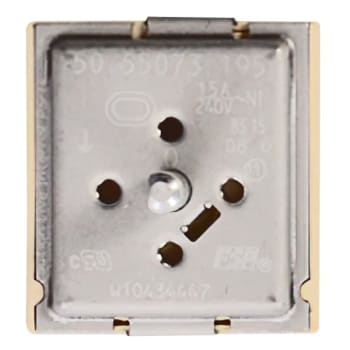 Image for Whirlpool Replacement Surface Burner Switch For Cooktop, Part #wpw10434447 from HD Supply