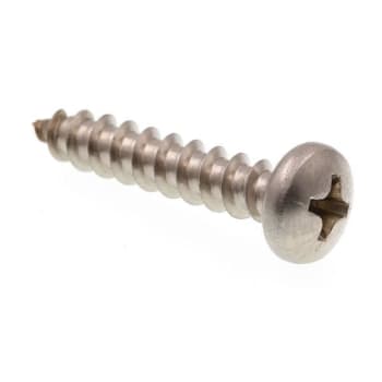Image for Sheet Metal Screws, #10 X 1in, Gr 18-8 Ss, Package Of 25 from HD Supply