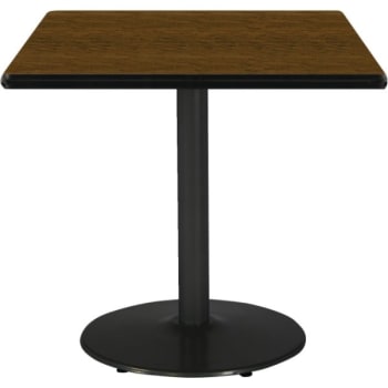 Image for KFI Seating 36 in Square Cafe Table (Walnut) from HD Supply