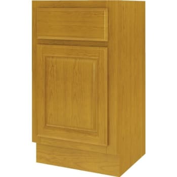 Image for Seasons® 18"W X 32.5"H X 16"D Oak Bath Vanity Cabinet from HD Supply