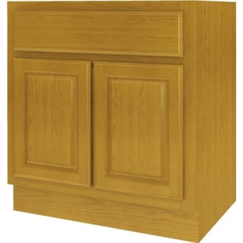 Image for Seasons® 30"W X 32.5"H X 21"D Oak Bath Vanity Cabinet from HD Supply