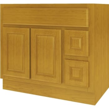 Seasons® 36"W X 32.5"H X 21"D Oak Bath Vanity Cabinet