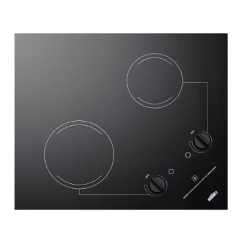 Image for Summit Appliance Summit Applance 21 In. 2 Burner Smooth-Top Cooktop from HD Supply