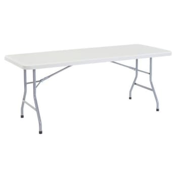Image for National Public Seating® Rectangle Folding Table 30hx30wx72"l Gray Speckled from HD Supply