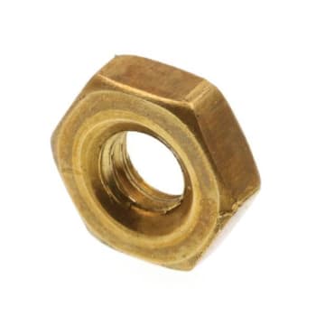 Image for Machine Screw Hex Nuts, #12-24, Brass, Package Of 50 from HD Supply