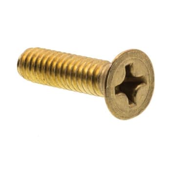 Image for Machine Screws, Flat Hd, Phil Dr, Brass, Package Of 50 from HD Supply