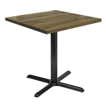 Image for Kfi Seating Urban Loft 30w Square Vintage Wood Break Room Table from HD Supply