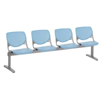 Image for KFI Seating Kool 4-Seat Interior Chairs (Sky Blue) from HD Supply