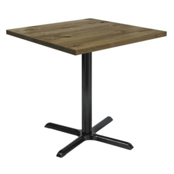 Image for Kfi Seating Urban Loft 36 Square Vintage Wood Break Room Table, Natural from HD Supply