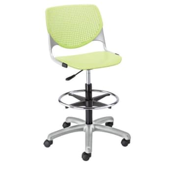 Image for Kfi Seating Kool Drafting Stool, Lime Green from HD Supply