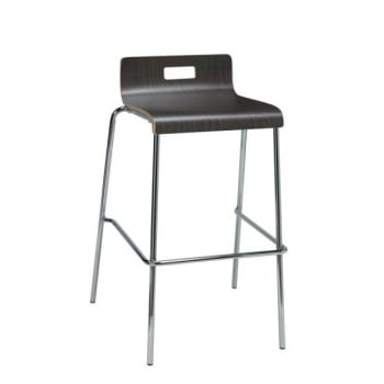 Image for Kfi Seating Jive Low Back Barstool, Espresso from HD Supply