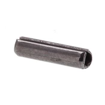 Slotted Spring Pins, 1/8in X 1/2in, Plain Steel, Package Of 25