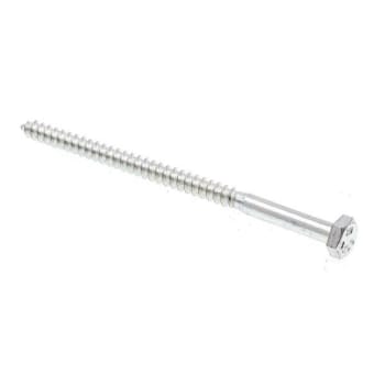 Image for Hex Lag Screws, 1/4in X 4-1/2in, A307 Zc Steel, Package Of 50 from HD Supply