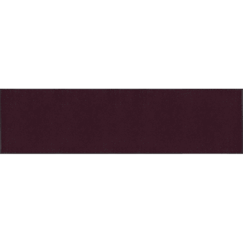 Image for Apache Mills Apache Chevron Ribbed 3' x 10' Indoor Burgundy Floor Mat from HD Supply