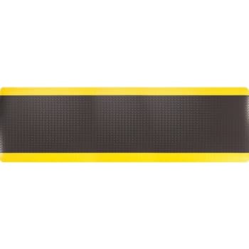 Image for Apache Mills Diamond Foot 3 x 10 ft. Anti-Fatigue Mat (Black/Yellow) from HD Supply