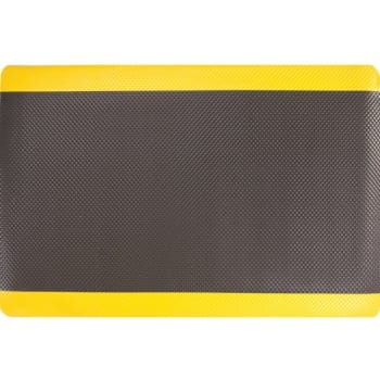 Image for Apache Mills Supreme SlipTech 2 x 3 ft. Anti-Fatigue Mat (Black/Yellow) from HD Supply