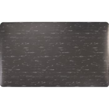 Image for Apache Mills Ultimate K-Marble 3 x 5 in. Anti-Fatigue Mat (Black/White) from HD Supply