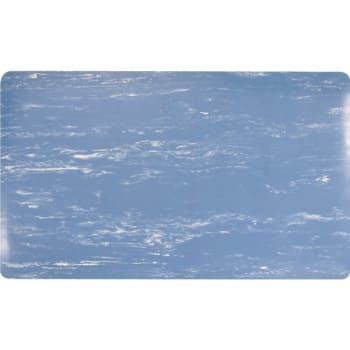 Image for Apache Mills Ultimate K-Marble 3 x 5 ft. Anti-Fatigue Mat (Blue) from HD Supply