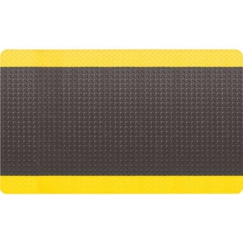 Image for Apache Mills Diamond 4 x 75 ft. Anti-Slip Walkway Cover (Black/Yellow) from HD Supply