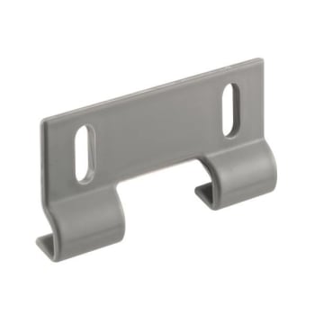 Image for Shower Door Bottom Hook Guide, Plastic Const, Gray, Package Of 2 from HD Supply
