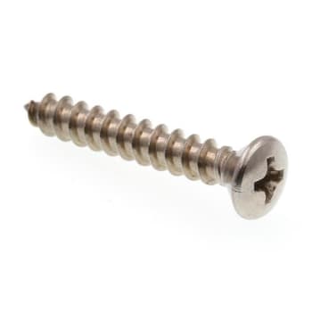 Image for #10 x 1-1/4 in. Oval Sheet Metal Screws (100-Pack) from HD Supply
