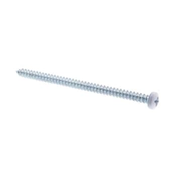 Image for Sheet Metal Screws, #8 X 3in, Zc Steel W/ White Hd, Package Of 25 from HD Supply