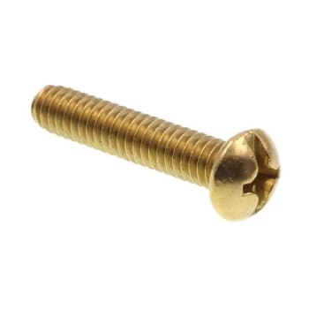 Image for Machine Screws, Rd Hd, Phil/slot Comb Dr, Brass, Package Of 50 from HD Supply